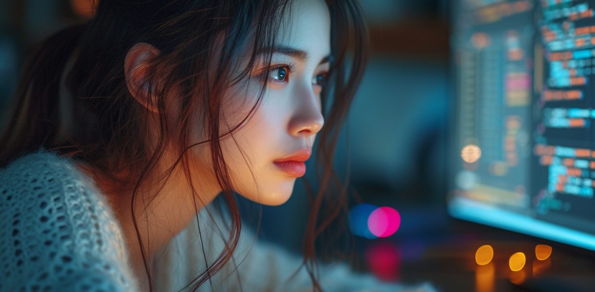 female programmer