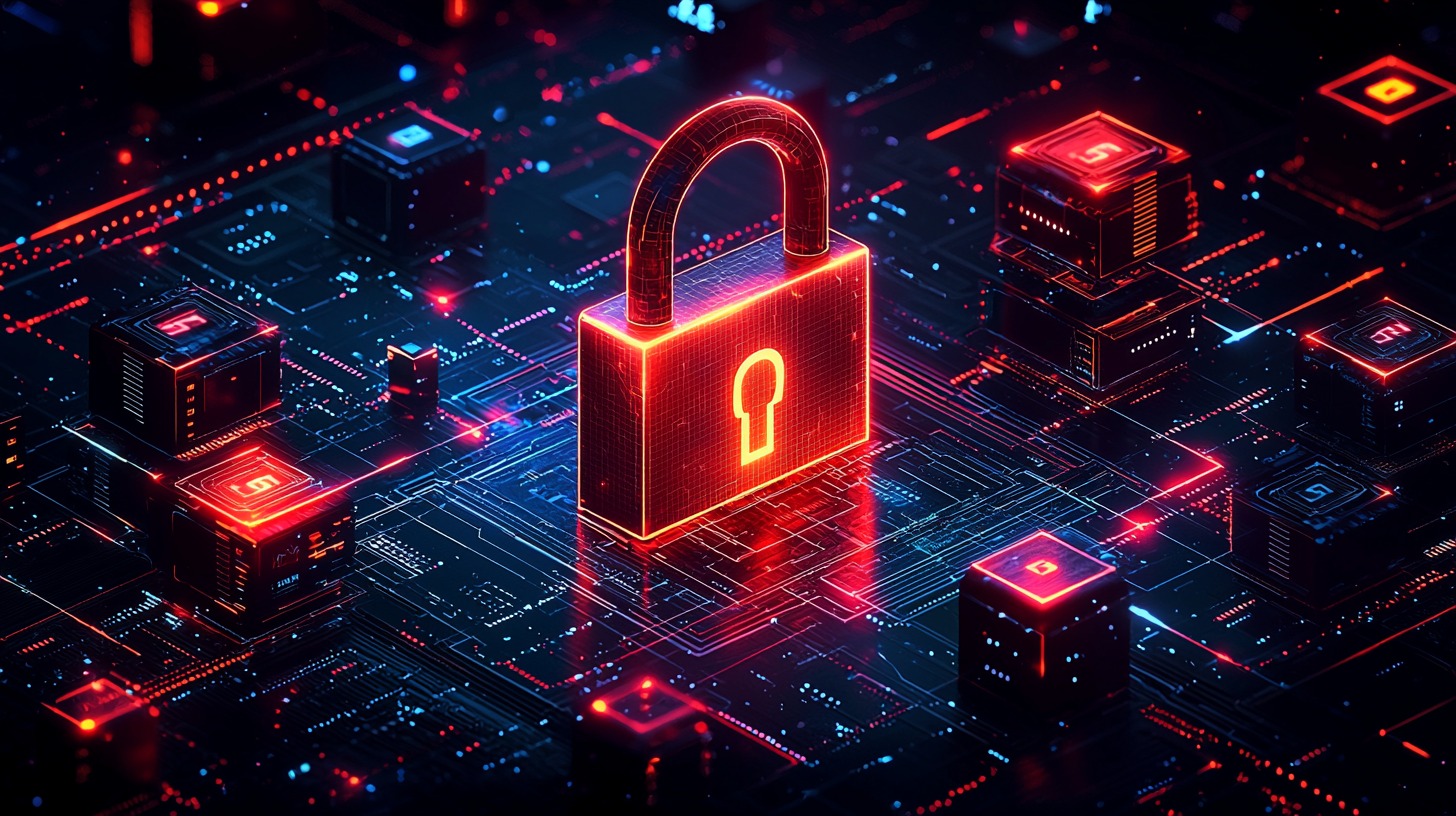 Padlock merged with a coin